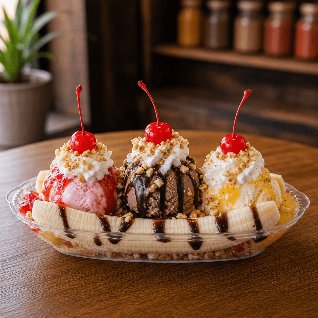 Referencia de banana split